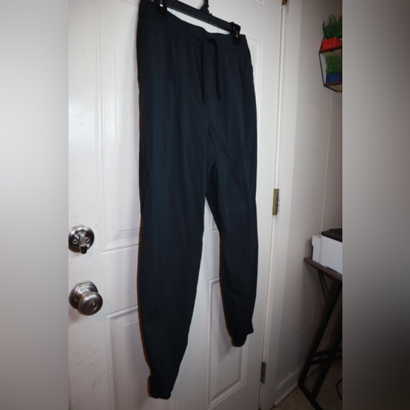 H&M Black jogger Pants with drawstring SIZE SMALL - Picture 2 of 3